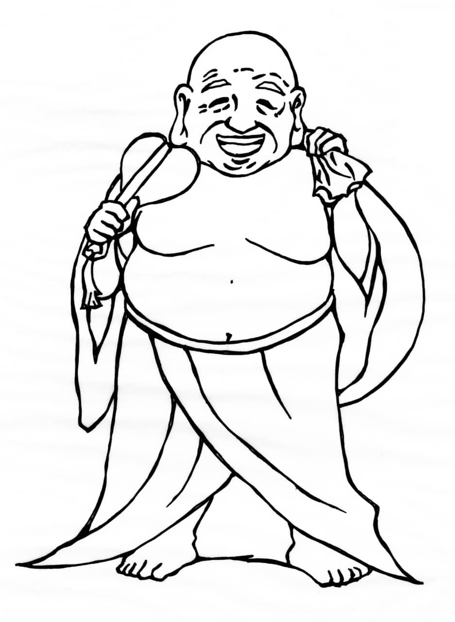 布袋尊 | 日光街道すぎと七福神