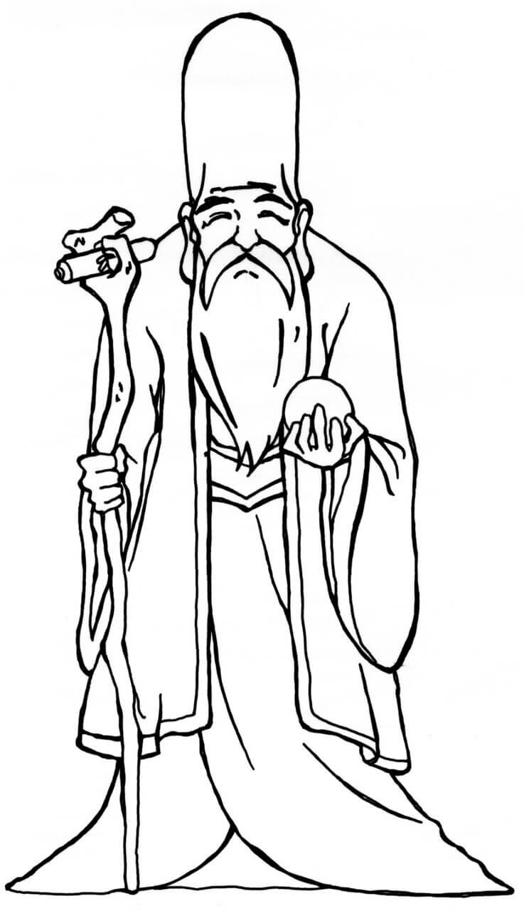 寿老人 | 日光街道すぎと七福神